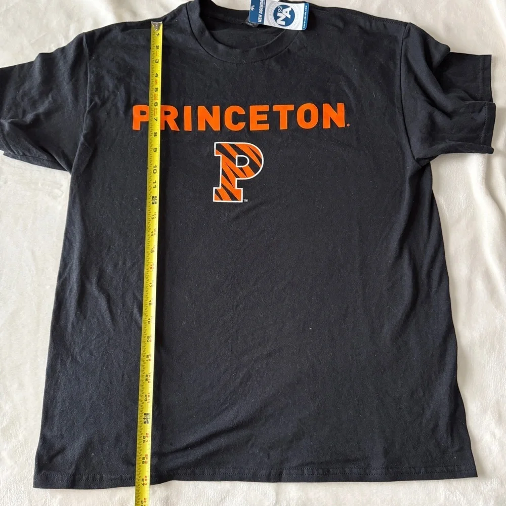 Princeton T-Shirt Sports University Black Size L